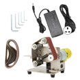 thumbnail image 1 of Mini Belt Sander Electric Handheld DIY Polishing Sanding Machine Sharpener Grinder AC110‑240VUK Plug 795（150W）, 1 of 5
