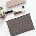 thumbnail image 6 of Susaid Tartan Plaid Print Makeup Mini Bags for Women Multi Color Cosmetics Bag Travel Toiletry Bag Pencil Pouch Blank Makeup Bags with Zipper, 6 of 7
