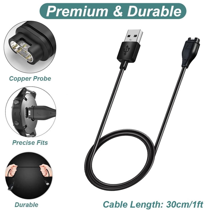 TIANLE Charger for Garmin Venu 3/Venu 2/Venu Sq, Dust Protector 2