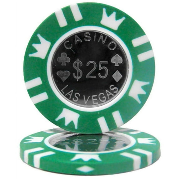Brybelly Holdings CPCI-25-25 15 g Coin Inlay, Roll of 25 - 25 Chip
