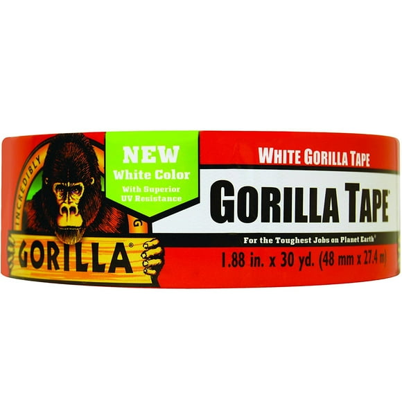BOX BADHGGT230 White Gorilla Duct Tape, 2" x 30 yd.
