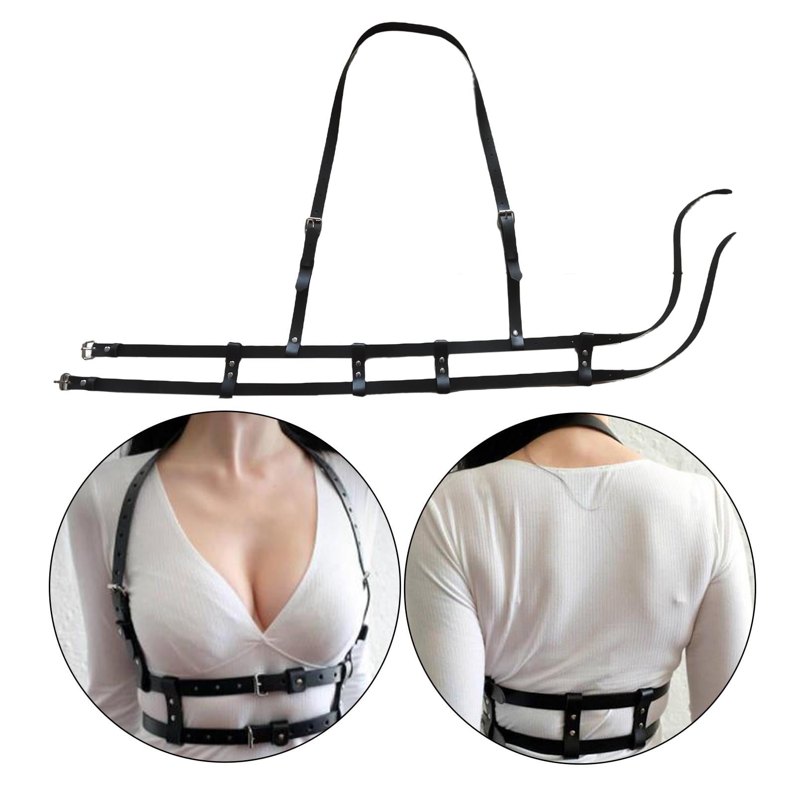 Women Girls Punk Waist Harness Jewelry Body Chest Harness  display picture 1