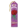 6 Purple "Most Original Costume" Jeweled Halloween Party Award Ribbon Bookmarks 8"