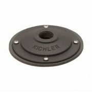 Kichler 15601 Surface Mounting Flange For 12V Or 120V Landscape Fixtures - Black