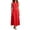 A-RD116, variant on SONXAHE Floral Halter Maxi Dress for Women Sleeveless Wrap V Neck High Waist Formal Sundress