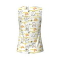 thumbnail image 5 of Gaeub Rabbit And Milk Tea Women's Workout Tank Tops Lightweight Sleeveless Shirts for Women for Athletic Running Tennis Yoga - XX-Large, 5 of 9