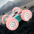 thumbnail image 5 of Remote Control Stunt Car 360° Rotating Double-Sided | High-Speed RC Off-Road Drifting Climbing Vehicle | LED Lights | Torsion Arm | 1pc | 21x15x7.5cm | USB Rechargeable, 5 of 6