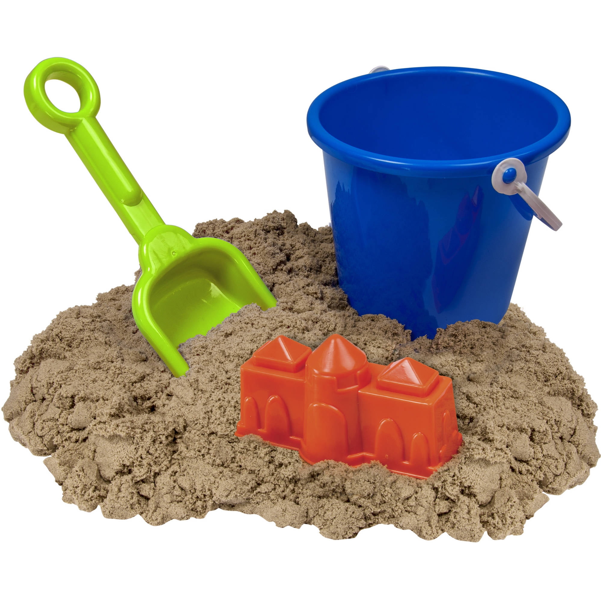 Sandcastle Set Kinetic Sand Squeezable Molding Tool Kids Outdoor Creative  Play for sale online