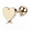 Rose gold, variant on 1Pc Stainless Steel Love Heart Ear Helix Cartilage Body Piercing Earrings St-Silver