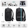 thumbnail image 4 of Mochila de viaje Victoriatourist 50L con puerto de carga USB, 4 of 8