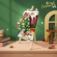 thumbnail image 3 of WJCA Christmas Mini Building Blocks 3D Painting Model (Sledge) - Simulation Particle Stereograph Collection Construction Toy & Home Decor for 14+, 3 of 6