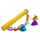 thumbnail image 4 of 2x Wooden Parrot Bird Cage Perch Stand Platform Pet Bird Platform Play Toy Salvador Perchas de soporte para loros, 4 of 6