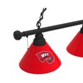 thumbnail image 2 of Western Kentucky University 3 Shade Billiard Light with Black Fixture, 2 of 5