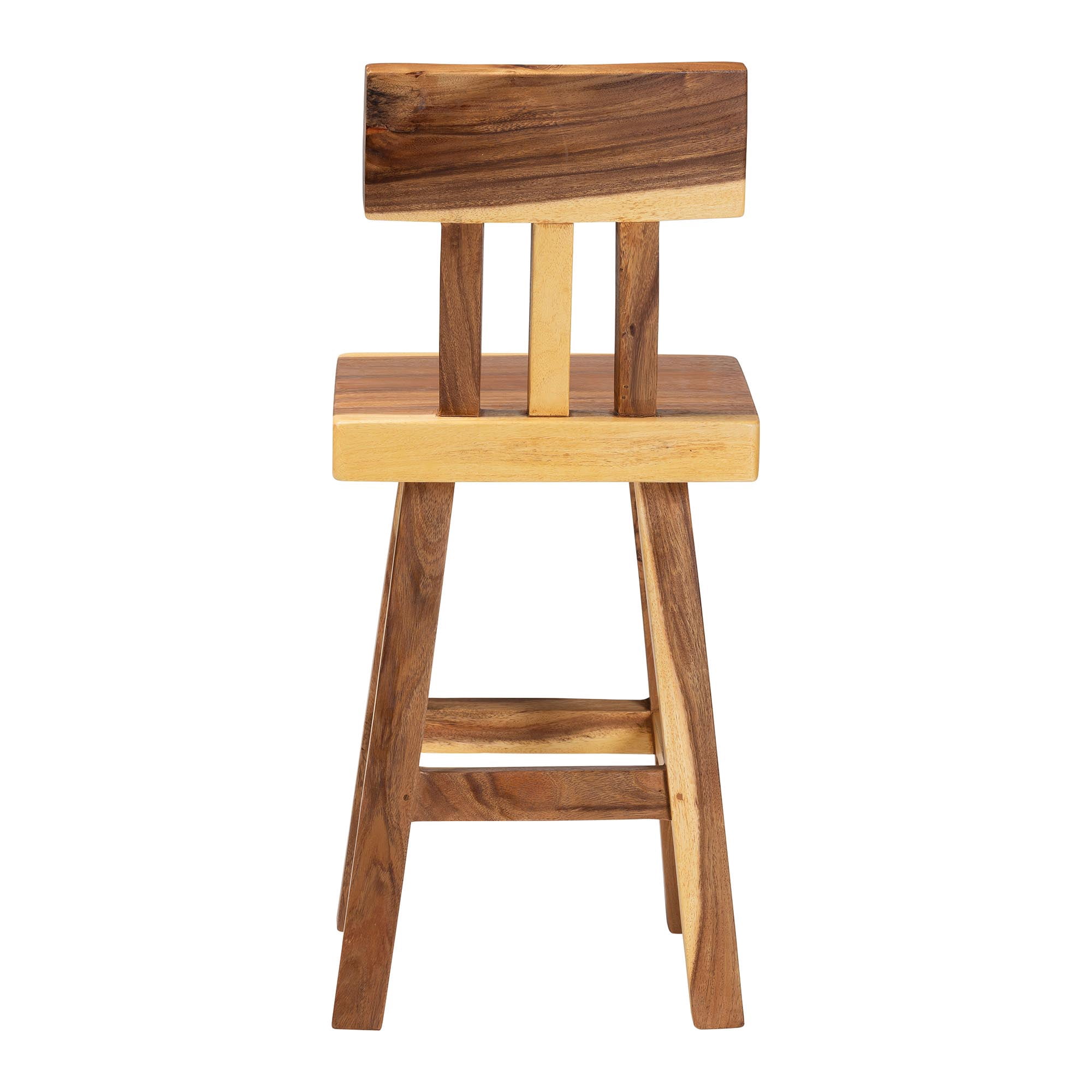 bali & pari Luli Rustic Counter Stool, Counter Height, Natural Brown