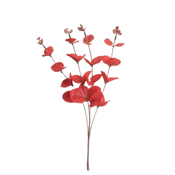 14" Artificial Fall Flowers Bouquets with Burnt Orange Pampas Grass & Berry Pumpkin & Fall Eucalyptus Leaves Stems, Fall Centerpieces for Tables Wedding Autumn Thanksgiving Decor