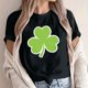 thumbnail image 4 of Camiseta de Manga Corta de Cuello Redondo Impresa de Primavera Superior de las Mujeres, Mezcla Ligera de Poliéster para Uso Diario Y de Fiesta Casual, 4 of 9