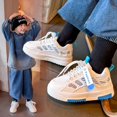 thumbnail image 4 of Zapatillas de deporte para niños Primavera y otoño Zapatos para las cuatro estaciones Zapatos planos ligeros de suela suave para niños Zapatos casuales versátiles para niñas Moda, 4 of 6