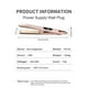 thumbnail image 3 of 1pc Ceramic Fast Heating Hair Straightener With Plug-in, 3 of 5