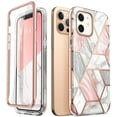 thumbnail image 1 of WEI Cosmo Series Case for iPhone 12 / iPhone 12 Pro 5G 6.1 inch (2020 Release), Slim Full-Body Stylish Protective Case with Built-in Screen Protector (Marble), 1 of 8