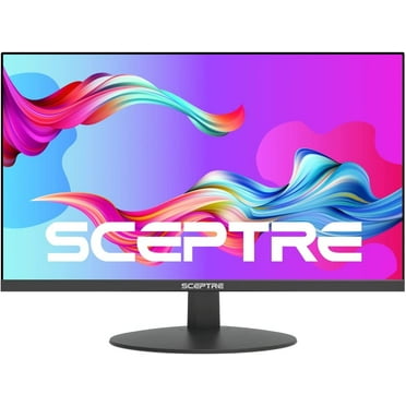 Sceptre E248W-FPT 24" 1080p IPS Computer Monitor with HDMI, VGA, Built-in Speakers, Black