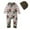 Green, variant on Hwmodou Baby Bodysuits Boys Childrens Farm Pattern Long Sleeved Jumpsuit Hat Two Piece Childrens Suit Fall Winter Baggy Crawl Suit,0-3M
