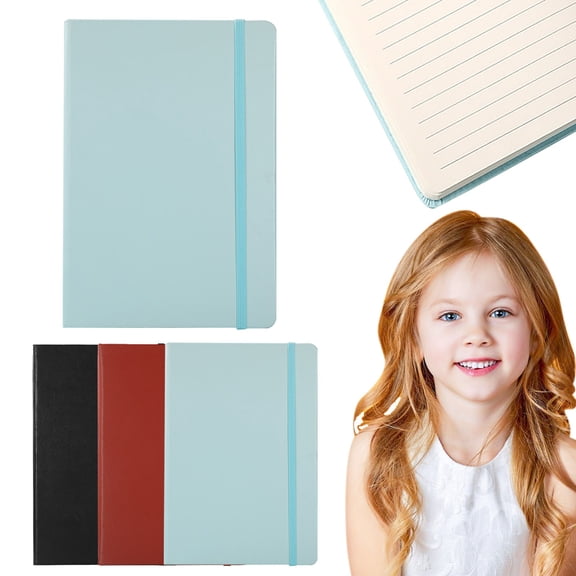 CoreLiving A5 Hardcover Leather Business Notebook for Work, College Ruled Lined Journal with 100GSM Thick Paper, Professional Executive Notebook for Men Women, 5.7"x8.3", 1 Pack