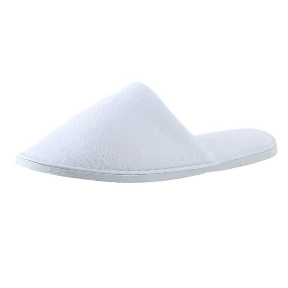 TJAZFJPA Women's Slippers Closed Back Men and Women Disposable Slippers Hotel Home Stay Coral Velvet Antiskid Sole Disposable Cotton Slippers Ladies Slippers Bootie Slippers for Women