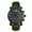 Black/Olive, variant on Morphic M89 Series Chronograph Leather-Band Watch W/Date - Blue
