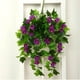 thumbnail image 4 of Flores artificiales, flores falsas, flores artificiales simuladas, varios ramos, campanillas artificiales, flores artificiales para exterior, aptas para interior y exterior, maceta colgante, colgante, 4 of 9