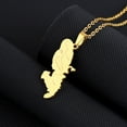 thumbnail image 3 of relayinert Collier Pendentif pour Femmes en Acier Inoxydable Argent, 3 of 6