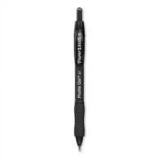 Paper Mate Profile Gel Pen, Retractable, Medium 0.7 mm, Black Ink, Translucent Black Barrel, 36/Pack