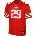 thumbnail image 2 of Youth Nike Talanoa Hufanga Scarlet San Francisco 49ers Game Jersey, 2 of 3