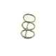 thumbnail image 1 of Bewildely 1 Juego de anillos para libros, Metal suelto con buena resistencia, plata, tres círculos consecutivos, Kit DIY, accesorios de papelería para Artesanía 15 mm Bewildely HA059761-01, 1 of 6