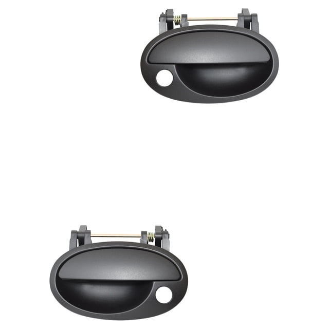 Par de Manijas de Puerta Exterior HUSHAN Tornado 2004 al 2011 Chevrolet Delanteras Color Negro