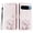 Pink Cat, variant on TECH CIRCLE for Google Pixel 6 Pro Case 6.7-Inch (2021 Release), Cute Cartoon Flip Wallet Case with Lanyard, Built-in Card Slots & Stand Function, Portable Lightweight Slim Folio Cover, Panda