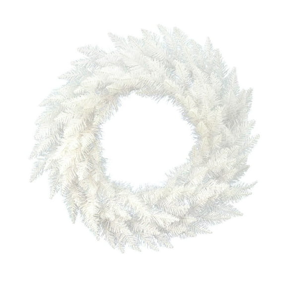 Vickerman 72" Sparkle White Spruce Artificial Christmas Wreath, Unlit