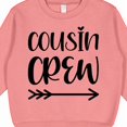 thumbnail image 3 of Inktastic Cousin Crew Toddler Sweatshirt, 3 of 4