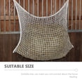 thumbnail image 2 of MasteelfCA Horse Feeder Portable Food Bag Mesh Cloth Bag Hay Storage Pouch with Hanging Ropes, 2 of 7