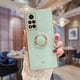 thumbnail image 1 of Funda cuadrada chapada de lujo para Xiaomi Redmi Note 11 Pro 5g 11 s Note11 S 11pro 10 4g 9 8t, soporte de anillo, cubierta de silicona, 1 of 4
