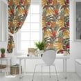 thumbnail image 5 of Fsddascl Banana Pineapple Blackout Curtains for Bedroom/Living Room, Thermal Insulated Kitchen Curtains, Summer Tropical Botanical Fruit Grommet Darkening Window Treatment Drapes 27.5"x39"x2, 5 of 6