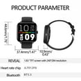 thumbnail image 6 of AZXY Smart Watch,Smart Watches for Android Phones,Fitness Smart Watches,Bluetooth Health Fitness Tracker Sports Touchscreen Smartwatch for Women Men with Call,Father'S Mother'S Day Gifts, 6 of 8