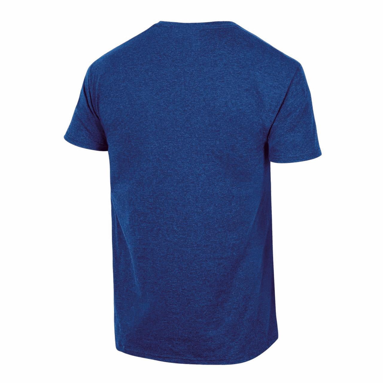 Mens NCAA Kansas Jayhawks Triblend 3-D Graphic T-Shirt