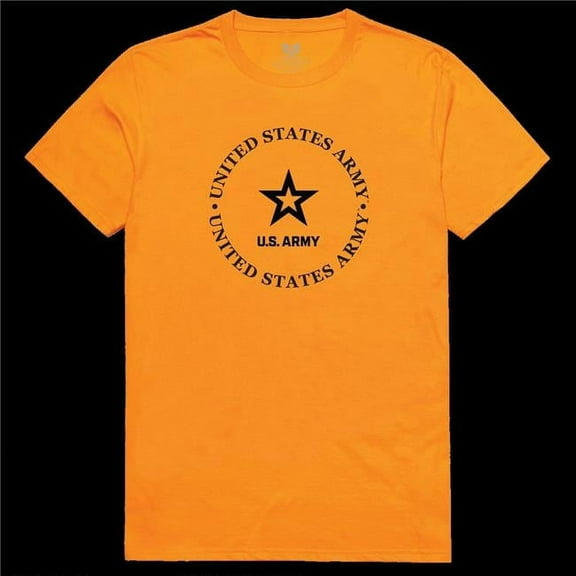 Rapid Dominance RS2-A43-GLD-05 US Army 43 Relaxed Graphic T-Shirt - Gold - 2X