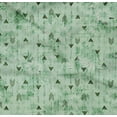 thumbnail image 4 of oneOone Cotton Poplin Twill Light Mint Green Fabric Texture & Triangle Geometric Sewing Craft Projects Fabric Prints By Yard 56 Inch Wide, 4 of 4