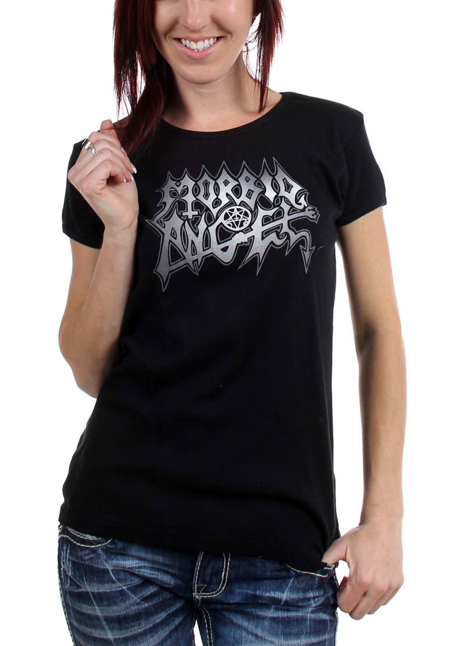 Morbid Angel - Womens Logo Babydoll T-Shirt - Walmart.com