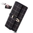 thumbnail image 2 of Carteras elegantes para mujer, monedero de cuero PU, monedero, monedero para mujer, bolso (negro) MFZFUKR LL-1043, 2 of 6