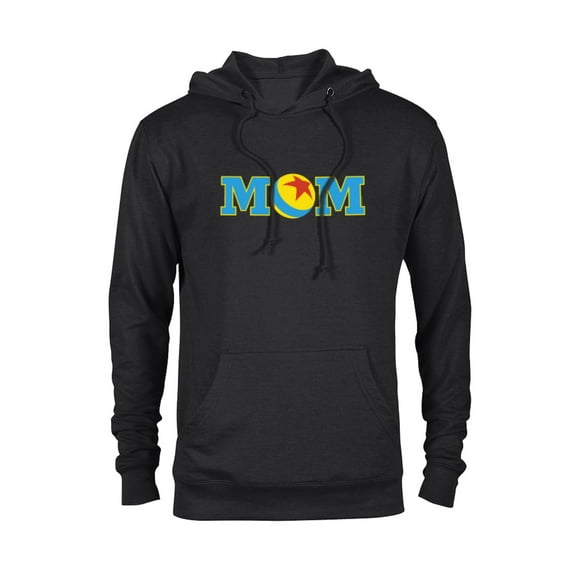Disney and Pixar Mom Pixar Ball Family Mother’s Day Birthday - Pullover Hoodie for Adults - Customized-Black