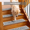 thumbnail image 6 of Extra Non-Slip Stair Treads for Wooden Steps Gray 30"X8" Rubber Indoor Stair Runner Slip Resistant Stair Rugs Safety Mats for Dogs, Kids & Elders, Stairway Grip Step Treads, 6 of 7