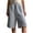 *Gray, variant on ClodeEU Women's Drawstring Wide Leg Capri Pants with Pockets,Loose Fit Casual Athletic Cropped Trousers Gray,Womens Plus S