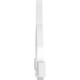 thumbnail image 3 of 72"W x 24"H x 2"D x 4"F, 8/12 Pitch, Ericson Architectural Grade PVC Gable Bracket, 3 of 8